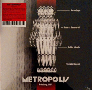 Sammarelli / Nuccini / Qqru / Iriondo (Colv) (Red)- Metropolis - O.S.T. [Colored Vinyl] (Red) (Ita)