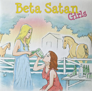 Beta Satan- Girls - Limited Pink Colored Vinyl