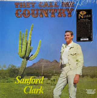 Sanford Clark- They Call Me Country - Limited Blue Colored Vinyl