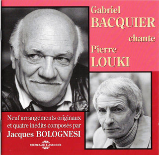 Gabriel Bacquier- Chante Pierre Louki [Import]