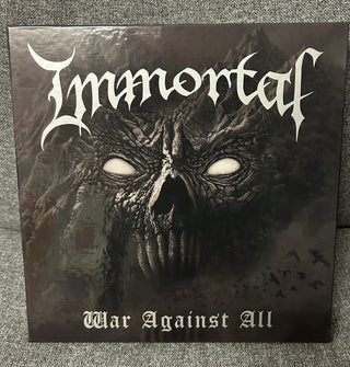 Immortal- War Against All - Limited Edition Boxset includes LP on White Colored Vinyl, CD, Flag, Pin Badge, Patch & Slipmat
