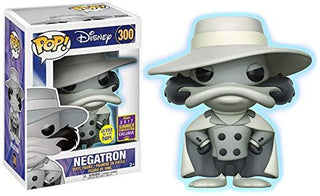 Funko POP B&W GITD Negatron (2017 Summer Con Exc. Sticker)
