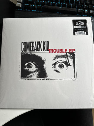 Comeback Kid- Trouble - Marbled White, Black & Transparent Red Colored Vinyl