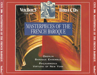 Philharmonia Virtuosi Of New York- Masterpieces Of The French Baroque