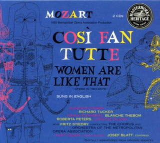 Mozart / Steber / Tucker / Met- Cosi Fan Tutte