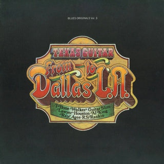 T-Bone Walker & Various Artists- Texas Guitar: From Dallas To L.A.