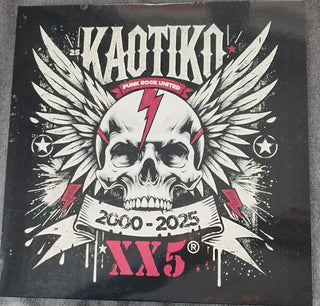 Kaotiko- XX5 - Black & Red Colored Vinyl + CD