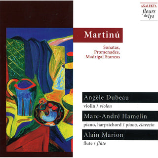 B. MARTINU- Sonatas/Promenades/Madrigal St