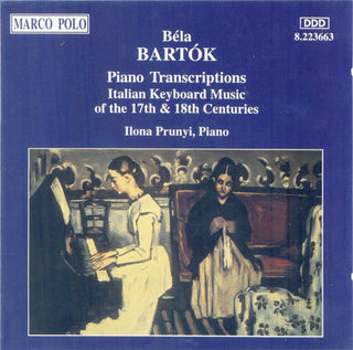 Bartok / Prunyi- Piano Transcriptions