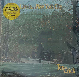 Tex Crick- Live In...New York City