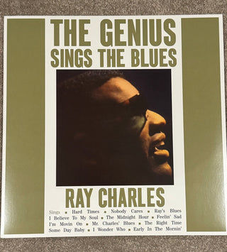 Ray Charles- Genius Sings The Blues - Limited Ultra-Clear Vinyl