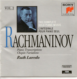 Rachmaninoff / Ruth Laredo- Solo Piano Music 2