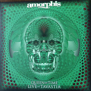 Amorphis- Queen Of Time (Live At Tavastia 2021) - Gatefold Green Marble Colored Vinyl
