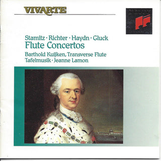 Barthold Kuijken  / Stamitz / Haydn / Gluck- Plays Flute Concertos