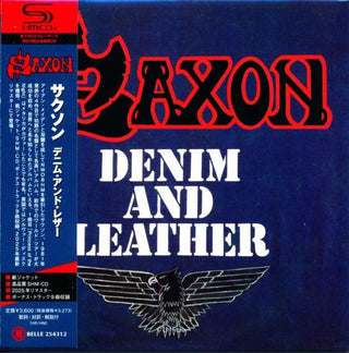 Saxon- Denim And Leather - SHM / Paper Sleeve / Remastered