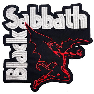 Black Sabbath Demon Logo 8.5"x8.5" Large Patch