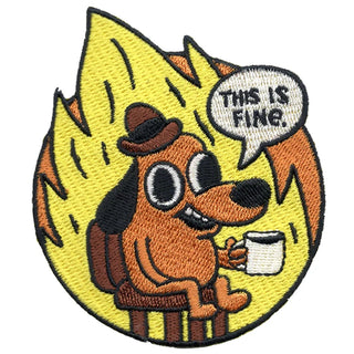 This Is Fine Patch