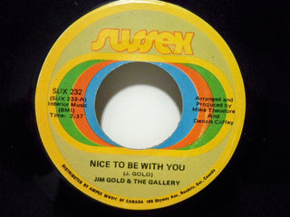 Jim Gold & The Gallery- Nice To Be With You/Ginger Haired Man (Buddah Records Sleeve)