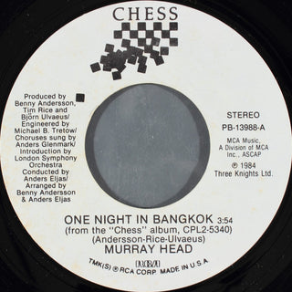 Murray Head- One Night In Bangkok / Merano