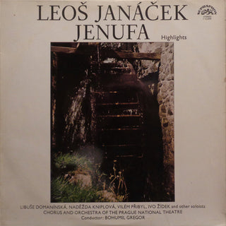 Janacek- Jenufa: Highlights (Bohumil Gregor, Conductor)(Czechoslovakian Press) (Used Vinyl)