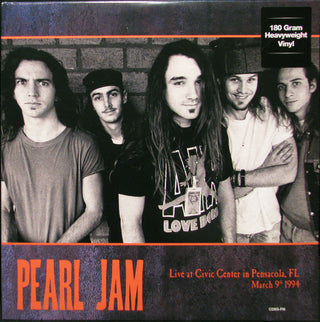 Pearl Jam- Live At Civic Center In Pensacola, FL March 9th 1994 (Unofficial 180g Vinyl)(Sealed) (Used Vinyl)