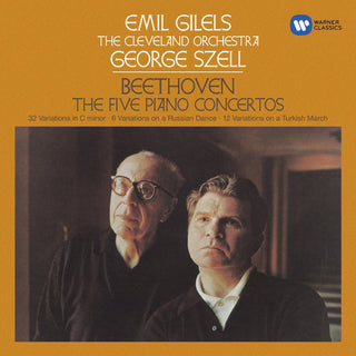 Beethoven (Emil Gilels,The Cleveland Orchestra,George Szell)- The Five Piano Concertos (3CD)