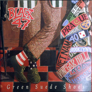 Black 47- Green Suede Shoes