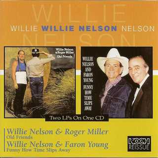 Willie Nelson/Roger Miller/Faron Young- Old Friends/Funny How Time Slips Away