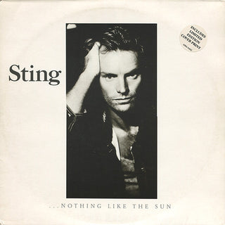 Sting- Nothing Like The Sun (1987 UK Press, No Print) (Used Vinyl)