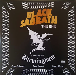 Black Sabbath- The End (Light Surface Mark Track 1, Side C. Surface Wear Side F, Priced Accordingly) (Used Vinyl)