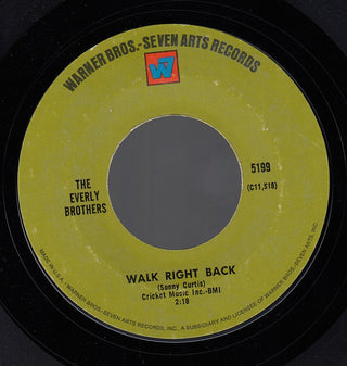 Everly Brothers- Walk Right Back / Ebony Eyes
