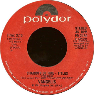 Vangelis- Chariots Of Fire (Titles) / Eric's Theme