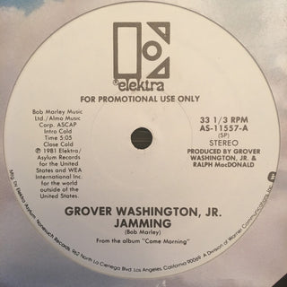 Grover Washington, Jr- Jamming (White Label 12" Promo) (Used Vinyl)