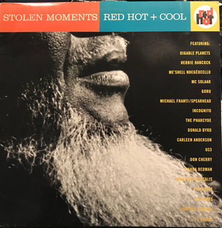 Various- Stolen Moments: Red Hot + Cool (1994 1st EU Press)(Light Surface Marks, Sleeve Creasing, Top Seam Split) (Used Vinyl)