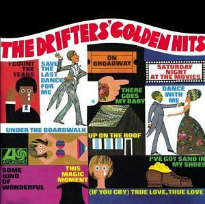 The Drifters- The Drifters' Golden Hits (1970s U.K. Press)(Corner Clipped, Sleeve Creasing)