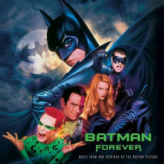 Batman Forever Soundtrack (2018 1x Green/1x Purple Vinyl, Small Top Seam Split)(Sealed) (Used Vinyl)