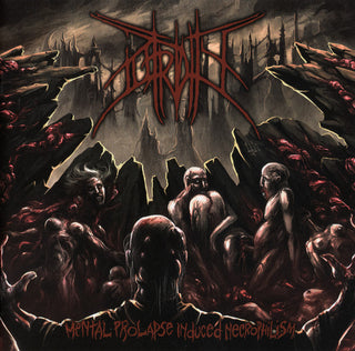Putridity- Mental Prolapse Induced Necrophilism (Deep Red Vinyl) (Used Vinyl)