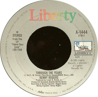Kenny Rogers- Through The Years / So In Love With You