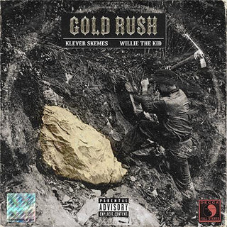 Klever Skemes/Willie The Kid- Gold Rush (Gold/Black Vinyl)(Surface Wear, Priced Accordingly)