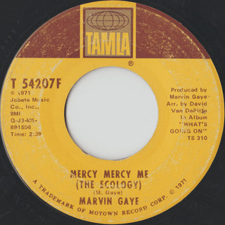 Marvin Gaye- Mercy Mercy Me (The Ecology) / Sad Tomorrows