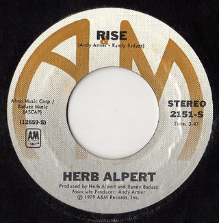Herb Alpert- Rise / Aranjuez (Mon Amour)