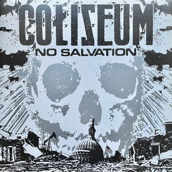 Coliseum- No Salvation (Red & White Swirl with Black Splatter Vinyl)