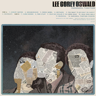 Lee Corey Oswald- Darkness, Together (Clear w/ Black Smoke Vinyl) (Used Vinyl)