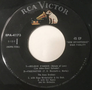 Ames Brothers- Melodie D'Amour