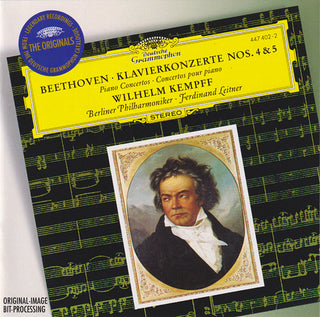 Beethoven / Wilhelm Kempff / Berliner Philharmoniker / Ferdinand Leitner- Klavierkonzerte Nos. 4 & 5 / Piano Concertos / Concertos Pour Piano