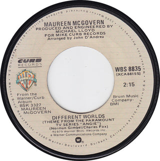Maureen McGovern- Different Worlds / Carolina Moon