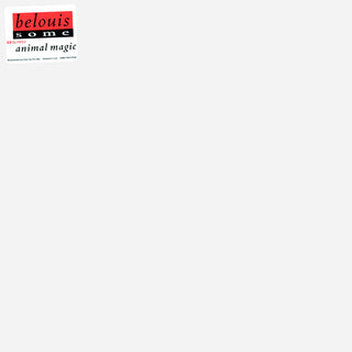 Belouis Some- Animal Magic (12" Promo)
