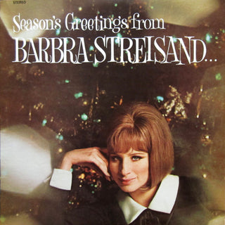 Barbra Streisand- Seasons Greetings From Barbra Streisand... And Friends (1969 1st Press)(Sealed, Partially Unsealed On Front) (Used Vinyl)