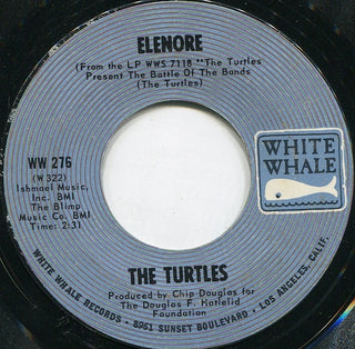 The Turtles- Elenore / Surfer Dan (Sealed Woolworths Packaging W/ Drill Holes In Label)