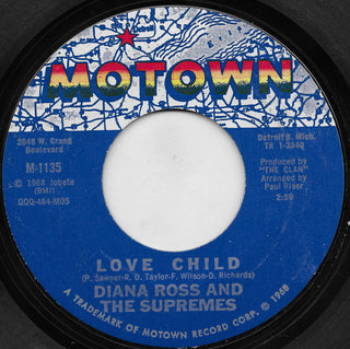 Diana Ross & The Supremes- Love Child / Will This Be The Day